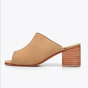 Nisolo Paloma open toe mule size 10